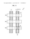 SEMICONDUCTOR MEMORY DEVICE HAVING BALANCING CAPACITORS diagram and image