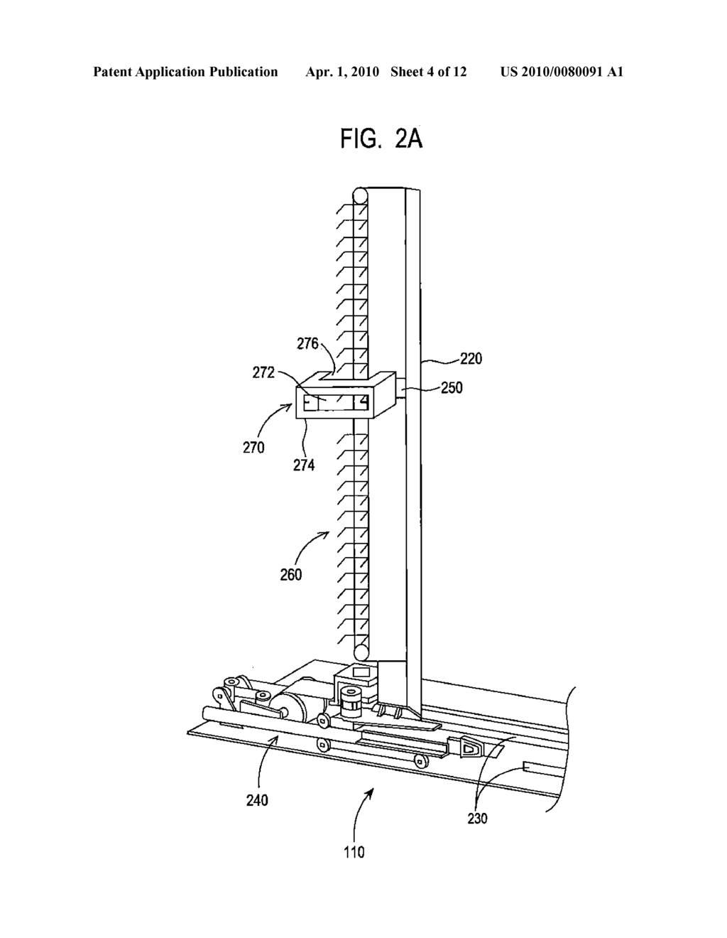 PASS-THROUGH ACCESSOR COMPRISING A FIXTURING APPARATUS FOR STORING A PLURALITY OF PORTABLE DATA STORAGE CASSETTES - diagram, schematic, and image 05