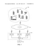 METHODS OF ANNOUNCING A CALL AND TRANSMITTING APPLICATION DATA TO AN ACCESS TERMINAL IN A WIRELESS COMMUNICATIONS SYSTEM diagram and image