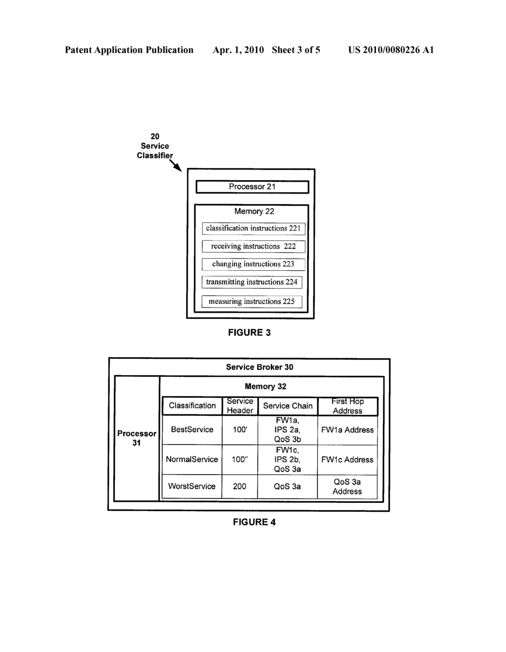 SERVICE PATH SELECTION IN A SERVICE NETWORK - diagram, schematic, and image 04