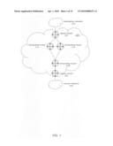 Demand-based distribution of internet protocol forwarding information within a router diagram and image