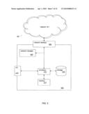 Demand-based distribution of internet protocol forwarding information within a router diagram and image