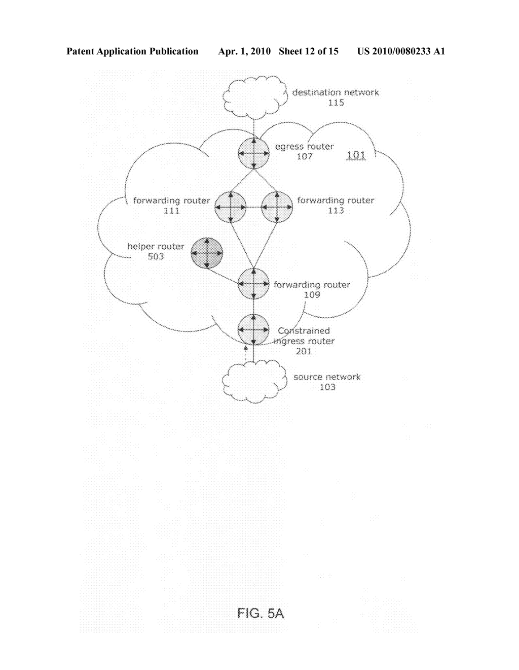 Demand-based distribution of internet protocol forwarding information within a router - diagram, schematic, and image 13