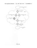 Demand-based distribution of internet protocol forwarding information within a router diagram and image