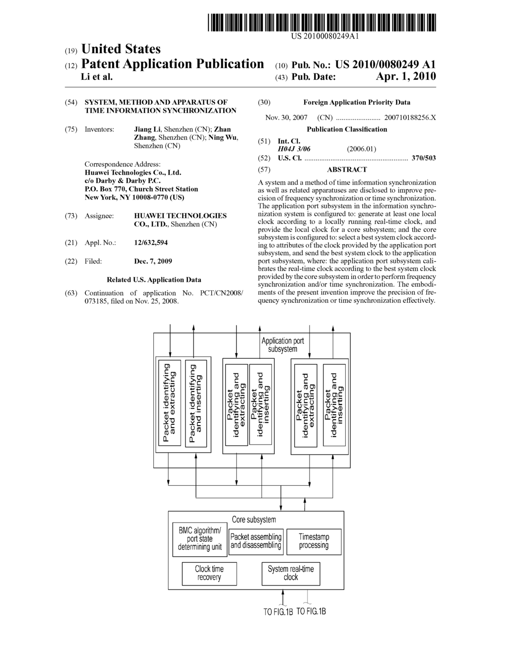 SYSTEM, METHOD AND APPARATUS OF TIME INFORMATION SYNCHRONIZATION - diagram, schematic, and image 01