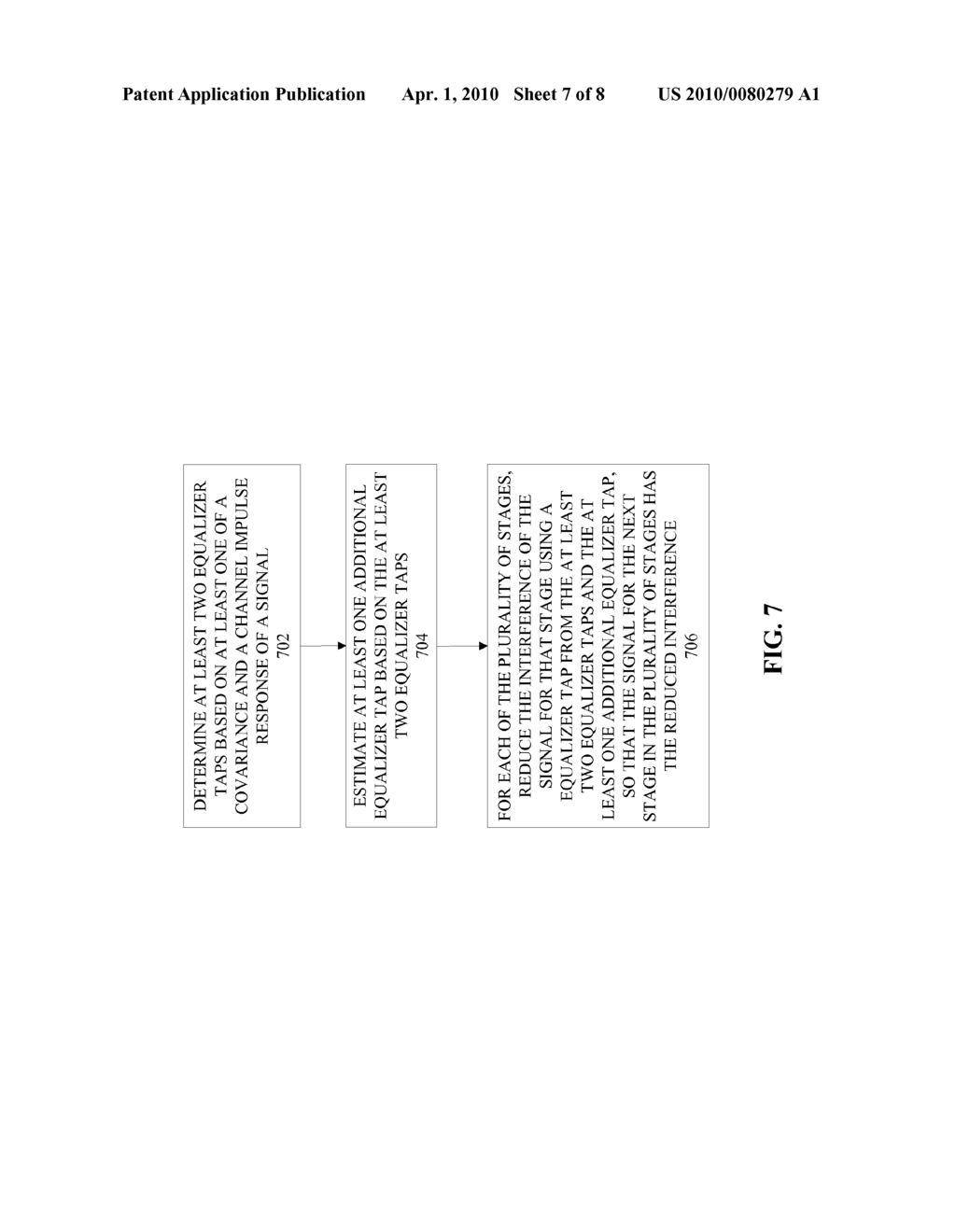 METHOD AND APPARATUS FOR REDUCING INTERFERENCE OF A SIGNAL OVER A PLURALITY OF STAGES - diagram, schematic, and image 08