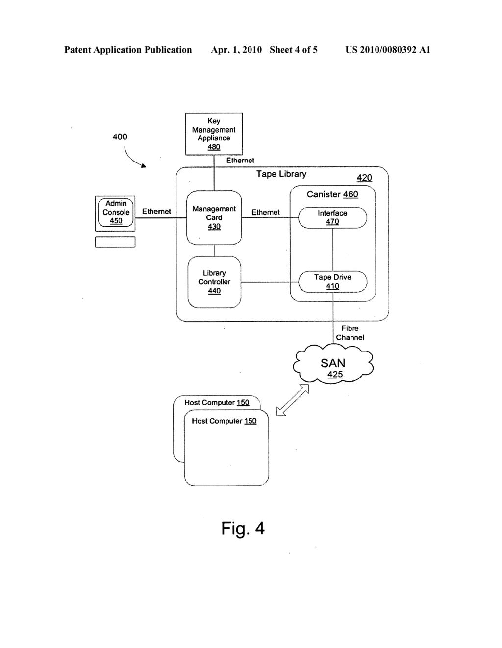 Key Management In Storage Libraries - diagram, schematic, and image 05