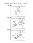 STORAGE MEDIUM STORING IMAGE PROCESSING PROGRAM FOR IMPLEMENTING CONTROLLED IMAGE DISPLAY ACCORDING TO INPUT COORDINATE, INFORMATION PROCESSING DEVICE AND METHOD FOR IMAGE PROCESSING diagram and image