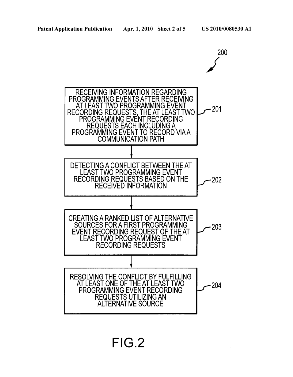 Handling of Recording Clashes Which Are Not Known When User Creates Recording Request - diagram, schematic, and image 03