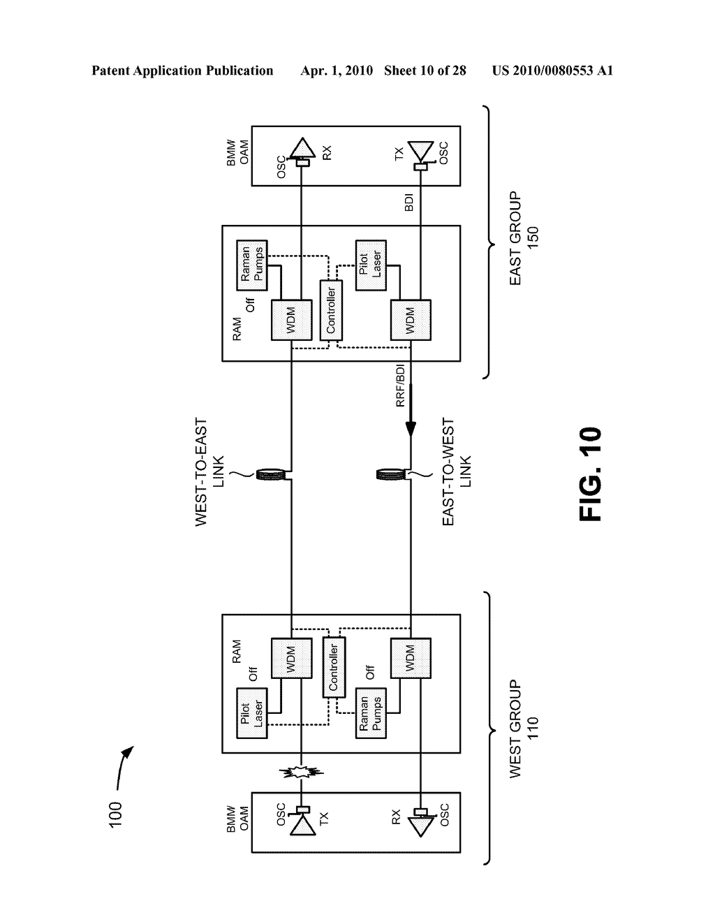 AUTOMATIC LASER SHUTDOWN AND RECOVERY IN RESPONSE TO A LINK BREAK - diagram, schematic, and image 11