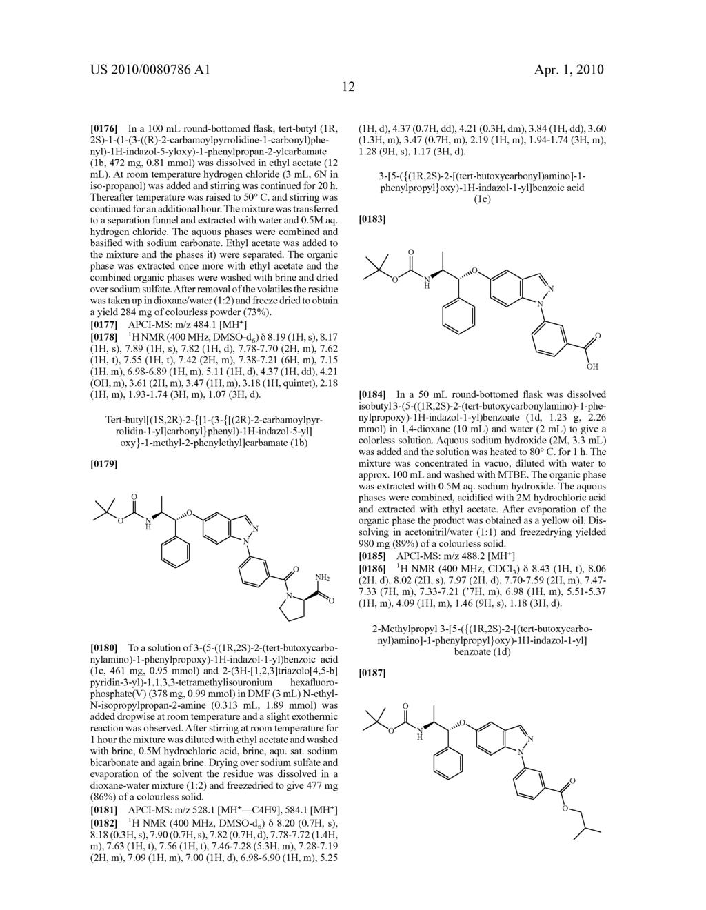 Phenyl or Pyridinyl Substituted Indazoles Derivatives - diagram, schematic, and image 13