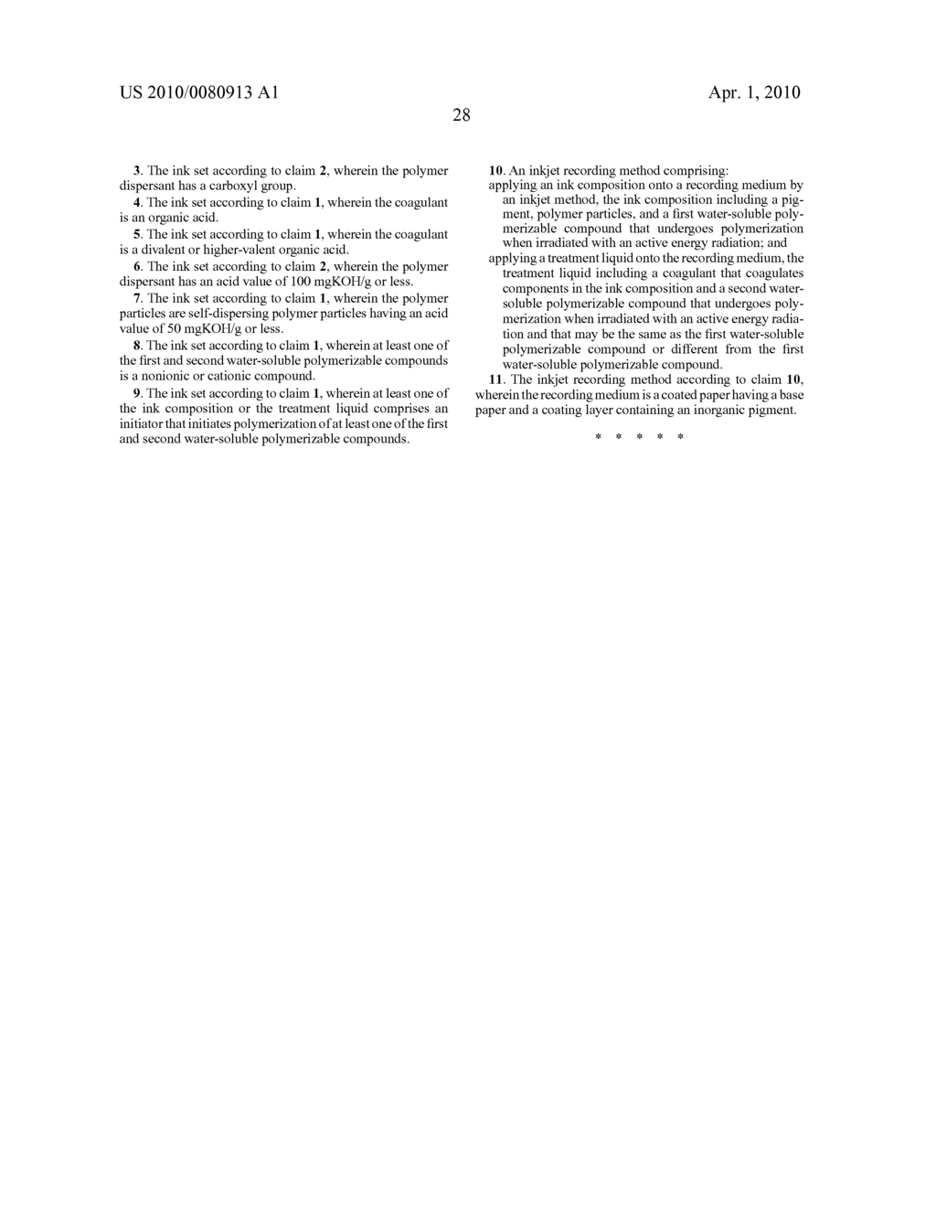 INK SET AND INKJET RECORDING METHOD - diagram, schematic, and image 30