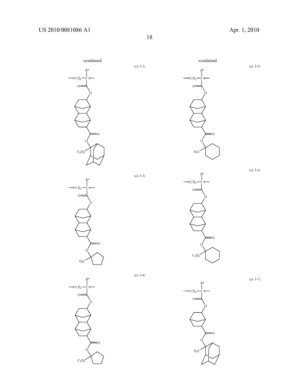 POSITIVE RESIST COMPOSITION, METHOD OF FORMING RESIST PATTERN, AND POLYMERIC COMPOUND - diagram, schematic, and image 19