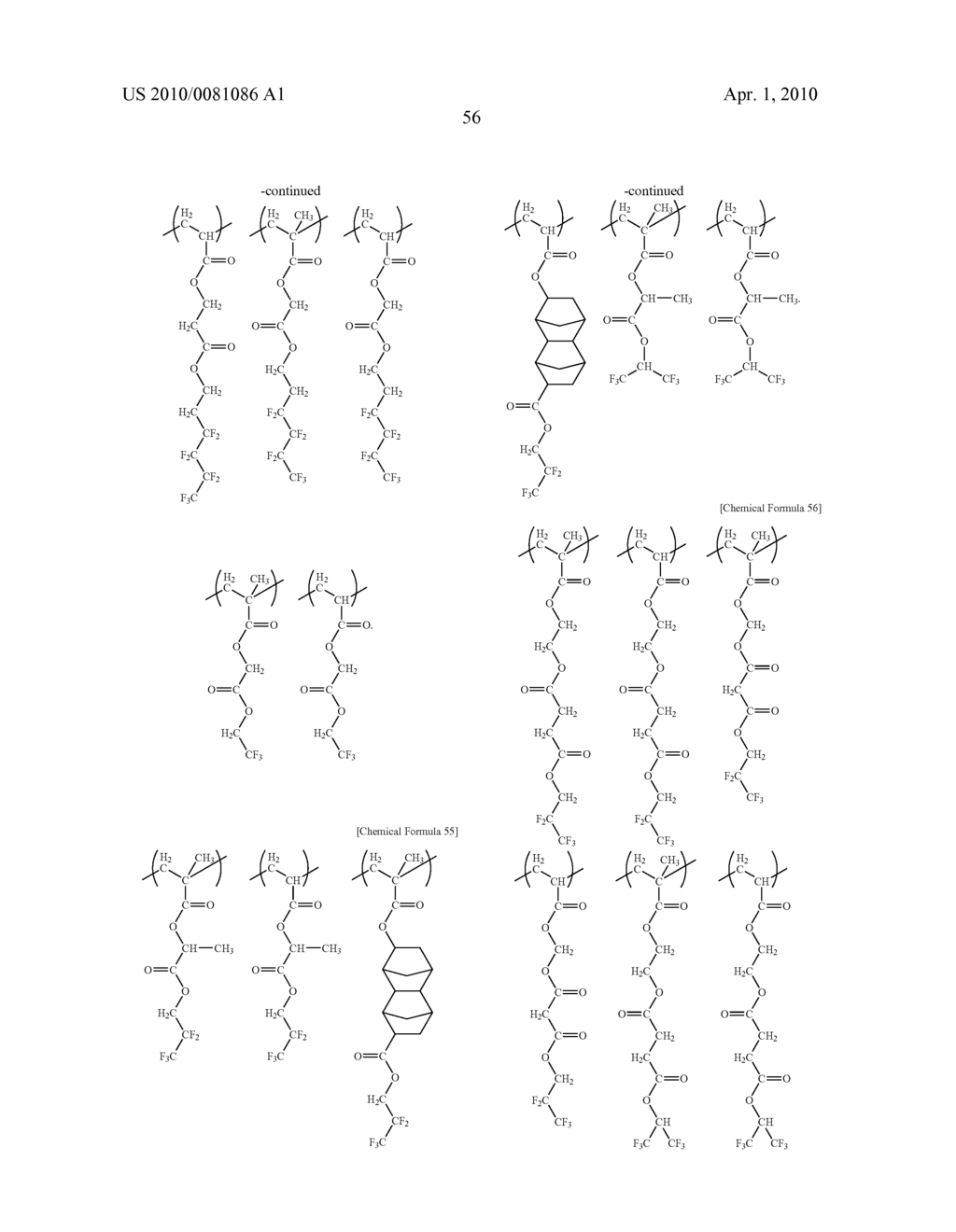 POSITIVE RESIST COMPOSITION, METHOD OF FORMING RESIST PATTERN, AND POLYMERIC COMPOUND - diagram, schematic, and image 57