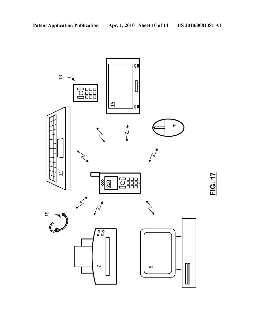 MULTIBAND COMMUNICATION DEVICE FOR USE WITH A MESH NETWORK AND METHODS FOR USE THEREWITH - diagram, schematic, and image 11