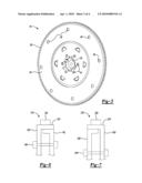 Integrated Damper and Starter Ring Gear for a Hybrid Vehicle diagram and image