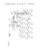 HYDRAULIC CONTROL DEVICE FOR MULTI-SPEED AUTOMATIC TRANSMISSION diagram and image