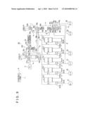 HYDRAULIC CONTROL DEVICE FOR MULTI-SPEED AUTOMATIC TRANSMISSION diagram and image