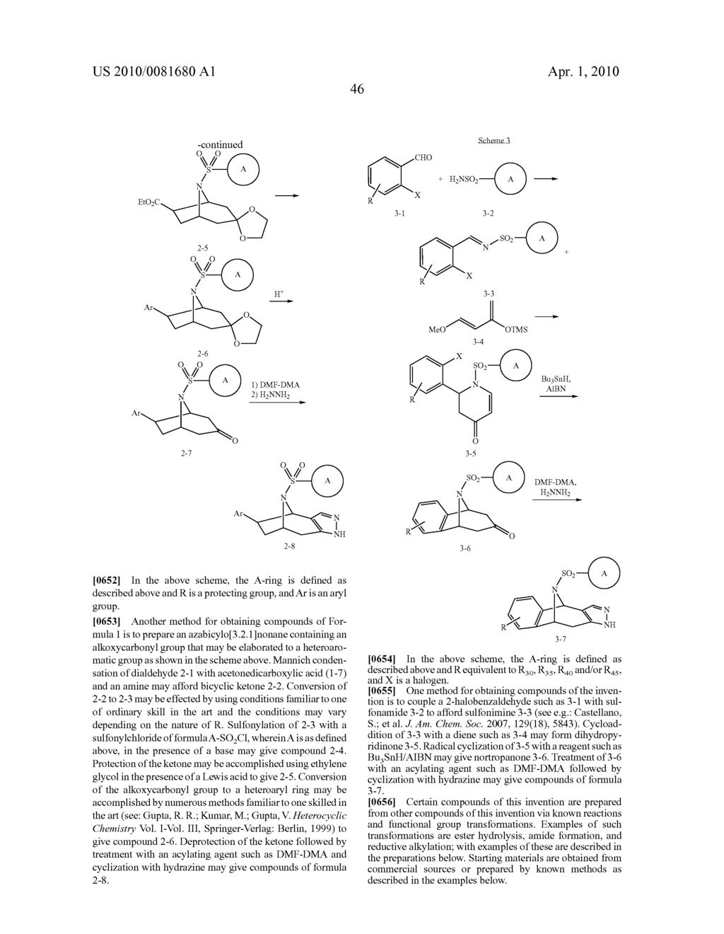 N-SULFONAMIDO POLYCYCLIC PYRAZOLYL COMPOUNDS - diagram, schematic, and image 47