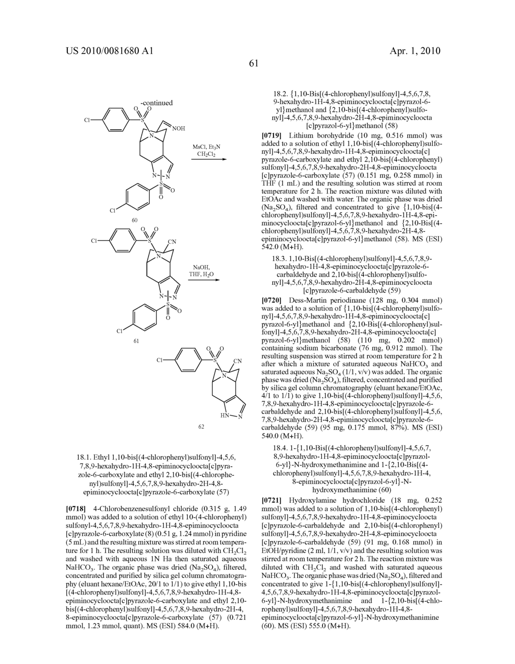 N-SULFONAMIDO POLYCYCLIC PYRAZOLYL COMPOUNDS - diagram, schematic, and image 62