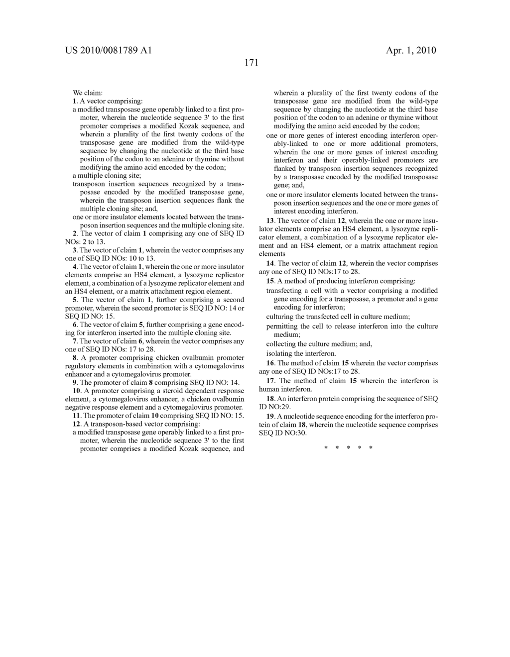 Novel Vectors for Production of Interferon - diagram, schematic, and image 178