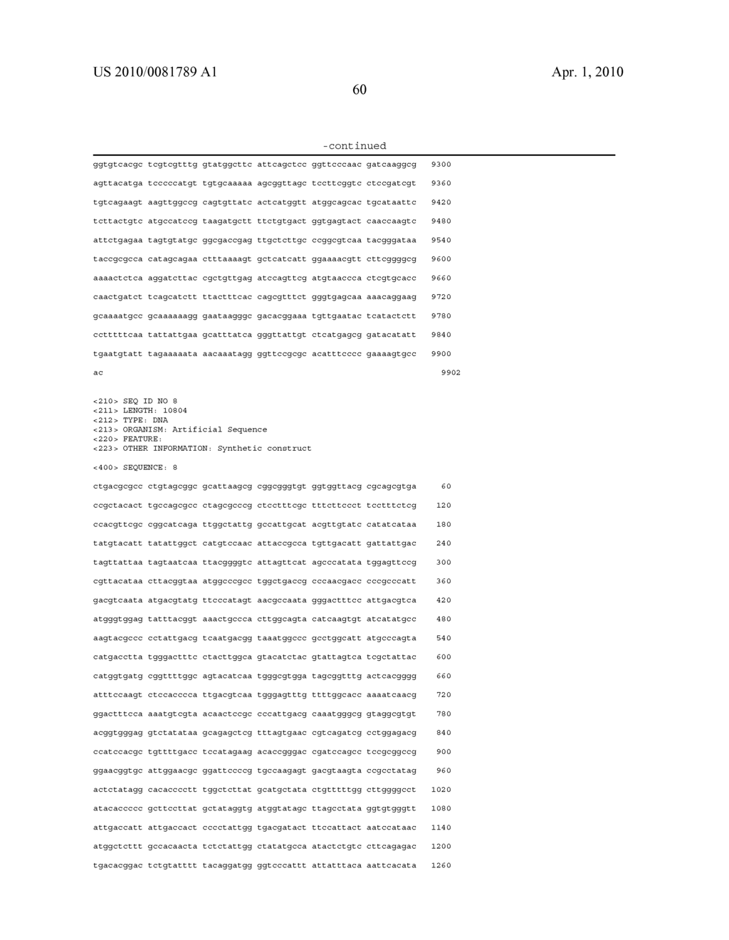 Novel Vectors for Production of Interferon - diagram, schematic, and image 67