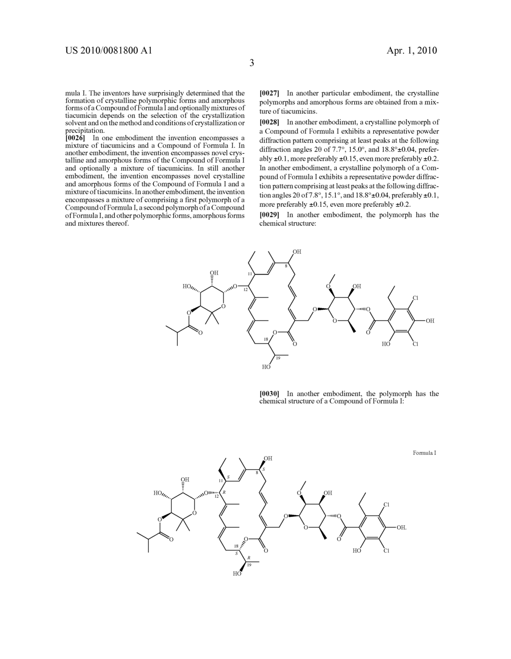 MACROCYCLIC POLYMORPHS, COMPOSITIONS COMPRISING SUCH POLYMORPHS, AND METHODS OF USE AND MANUFACTURE THEREOF - diagram, schematic, and image 07