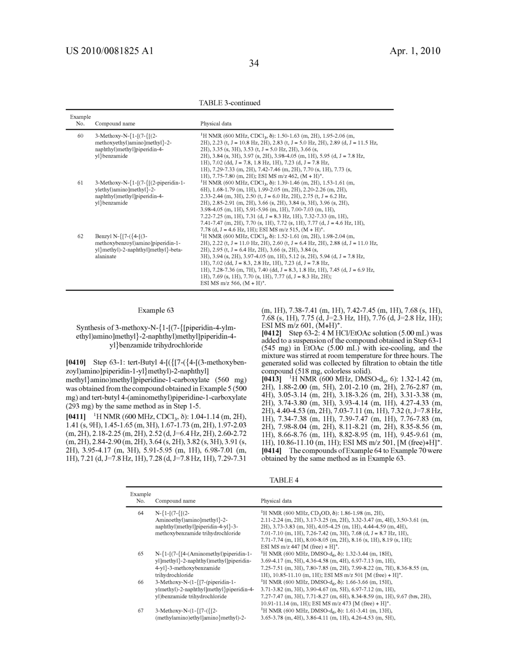 1-NAPHTHYL ALKYLPIPERIDINE DERIVATIVE - diagram, schematic, and image 35