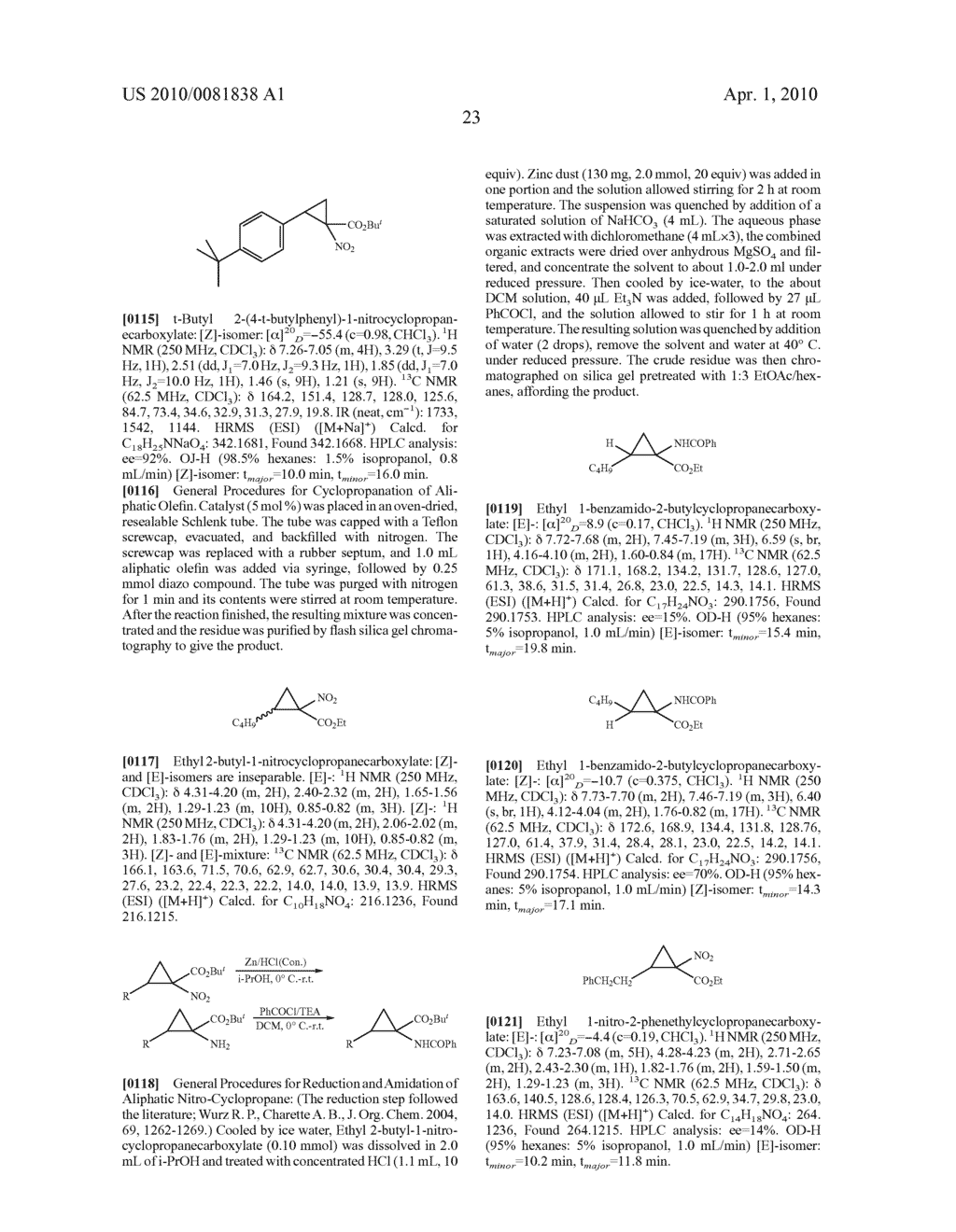 Cobalt-Catalyzed Asymmetric Cyclopropanation of Alkenes with alpha-Nitrodiazoacetates - diagram, schematic, and image 24