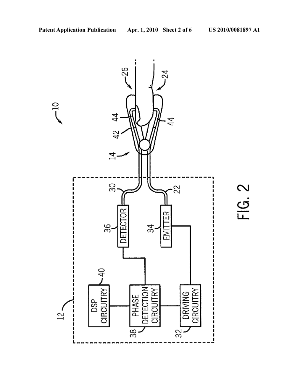 Transmission Mode Photon Density Wave System And Method - diagram, schematic, and image 03