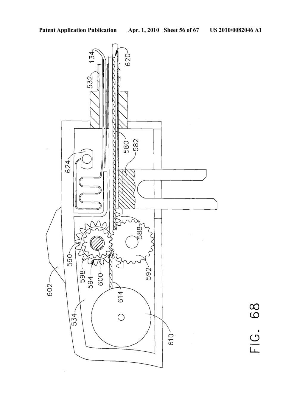  Device For Deploying A Fastener For Use in a Gastric Volume Reduction Procedure - diagram, schematic, and image 57