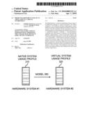 PREDICTING RESOURCE USAGE OF AN APPLICATION IN A VIRTUAL ENVIRONMENT diagram and image