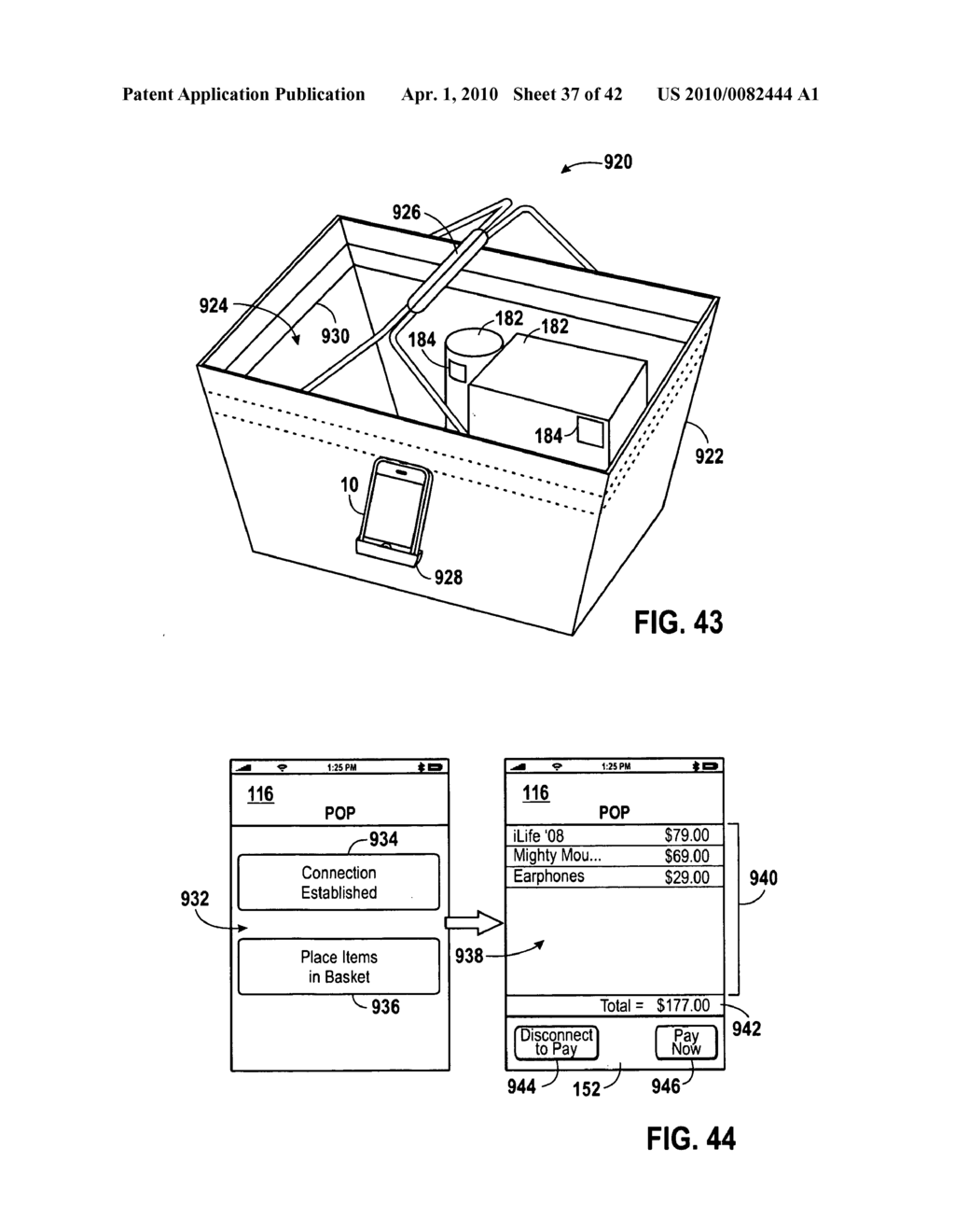 Portable point of purchase user interfaces - diagram, schematic, and image 38