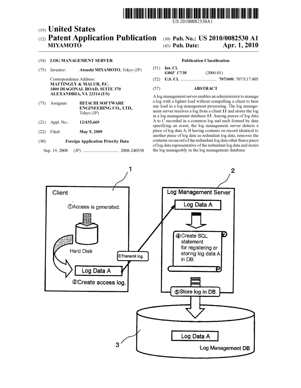 LOG MANAGEMENT SERVER - diagram, schematic, and image 01