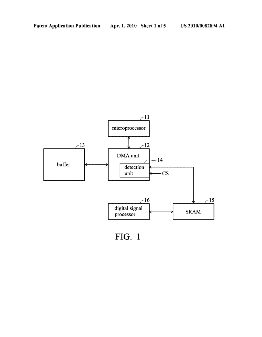 COMMUNICATION SYSTEM AND METHOS BETWEEN PROCESSORS - diagram, schematic, and image 02