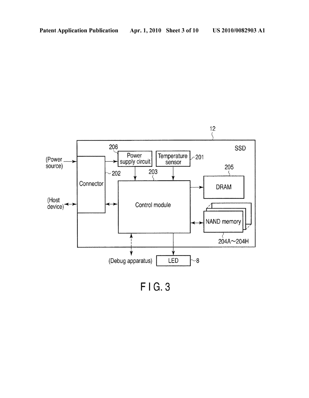 NON-VOLATILE SEMICONDUCTOR MEMORY DRIVE, INFORMATION PROCESSING APPARATUS AND DATA ACCESS CONTROL METHOD OF THE NON-VOLATILE SEMICONDUCTOR MEMORY DRIVE - diagram, schematic, and image 04