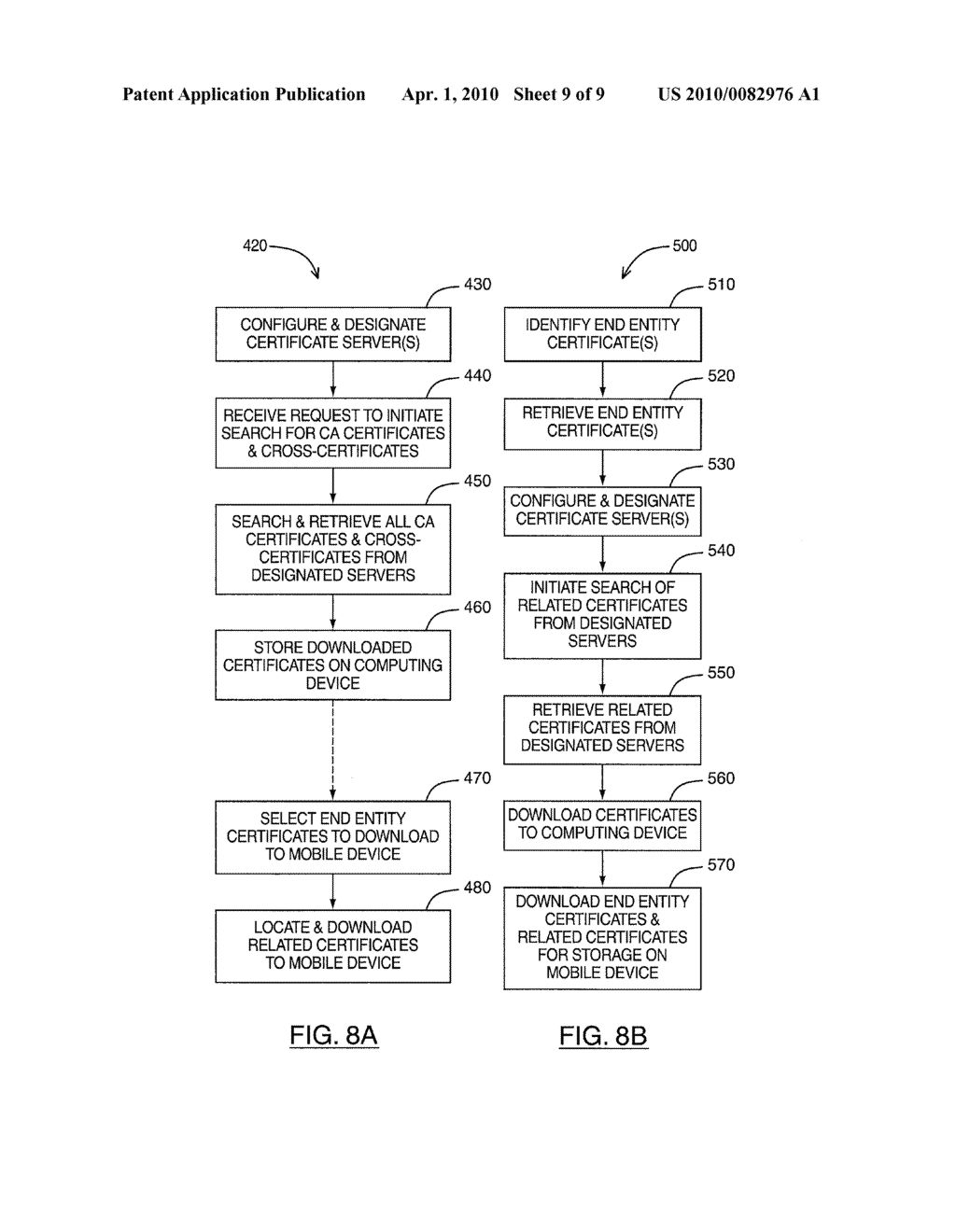 SYSTEM AND METHOD FOR RETRIEVING RELATED CERTIFICATES - diagram, schematic, and image 10