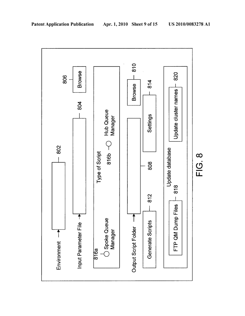 METHOD AND SYSTEM FOR AUTOMATICALLY GENERATING MESSAGE QUEUE SCRIPTS - diagram, schematic, and image 10