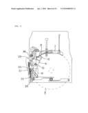 Storage medium carrying mechanism in storage medium reproducing apparatus or storage medium recording/reproducing apparatus diagram and image