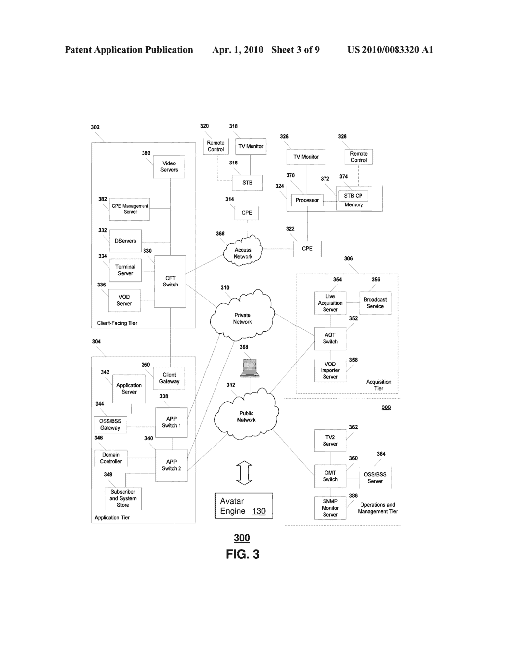 SYSTEM AND METHOD FOR A COMMUNICATION EXCHANGE WITH AN AVATAR IN A MEDIA COMMUNICATION SYSTEM - diagram, schematic, and image 04