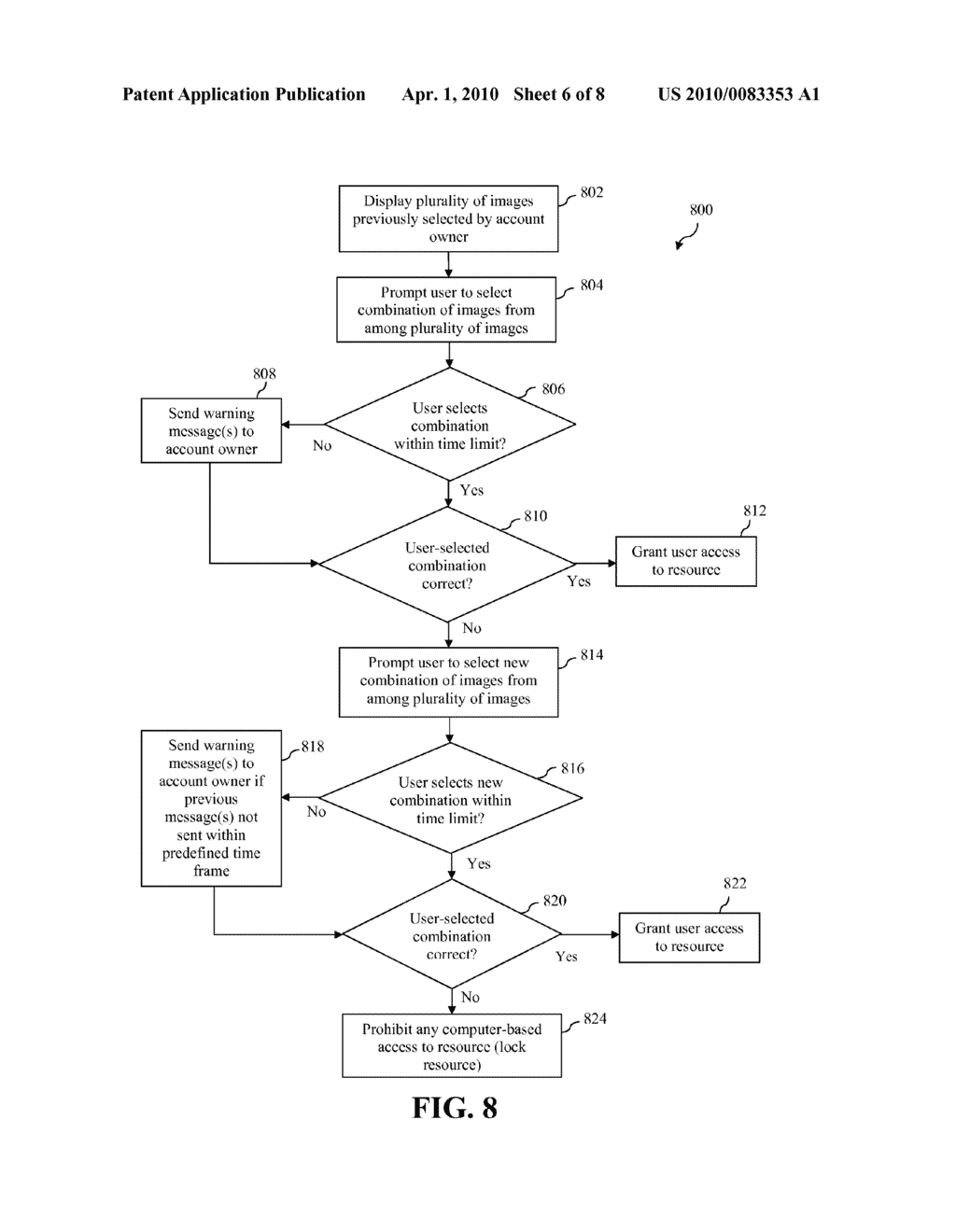 PERSONALIZED USER AUTHENTICATION PROCESS - diagram, schematic, and image 07