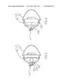 Swimming goggles diagram and image