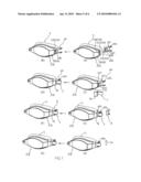 Swimming goggles diagram and image