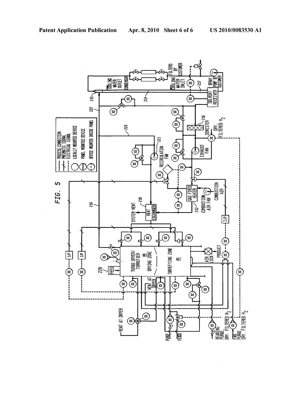 System and method for drying and torrefaction - diagram, schematic, and image 07