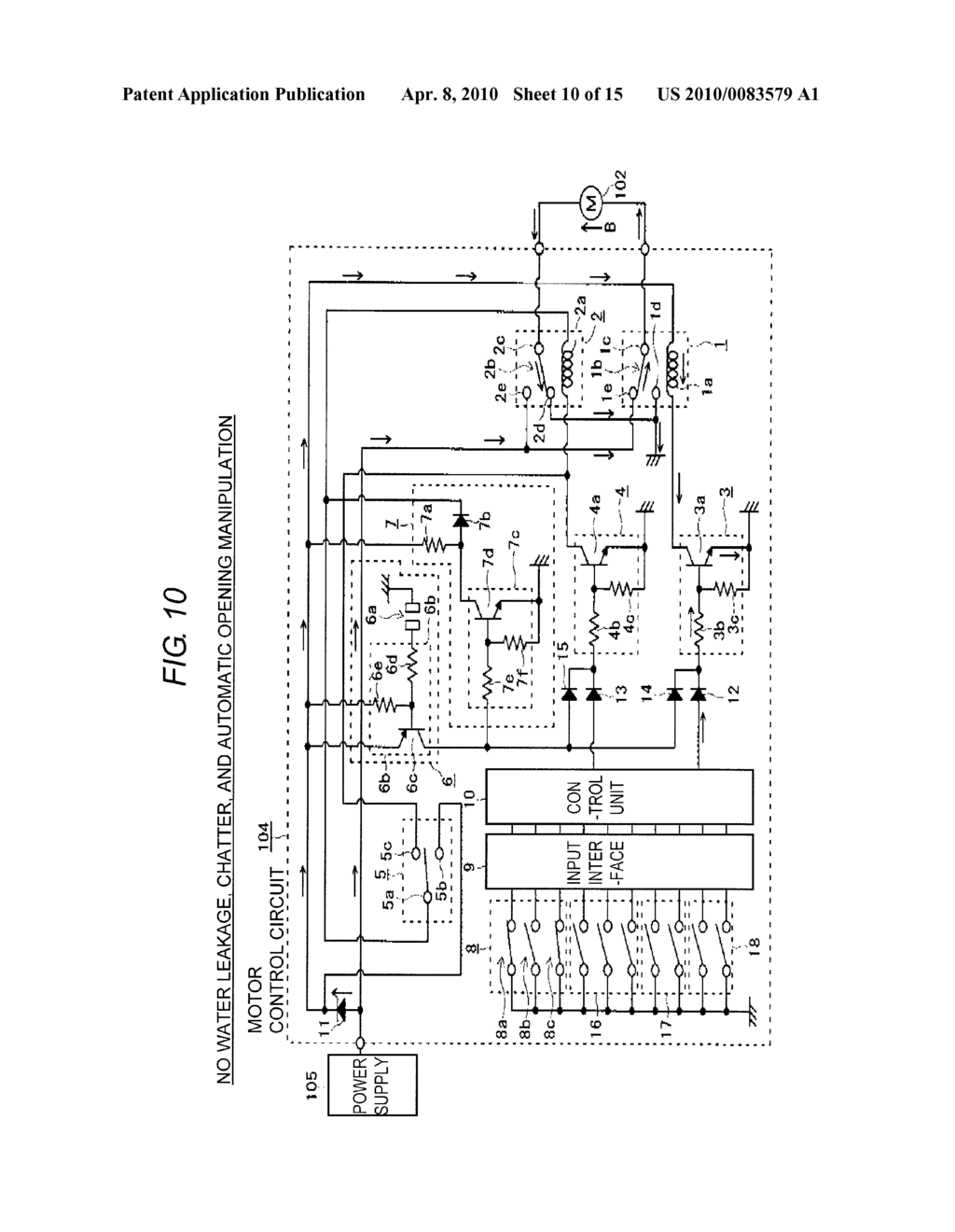 MOTOR CONTROL CIRCUIT AND POWER WINDOW DEVICE - diagram, schematic, and image 11