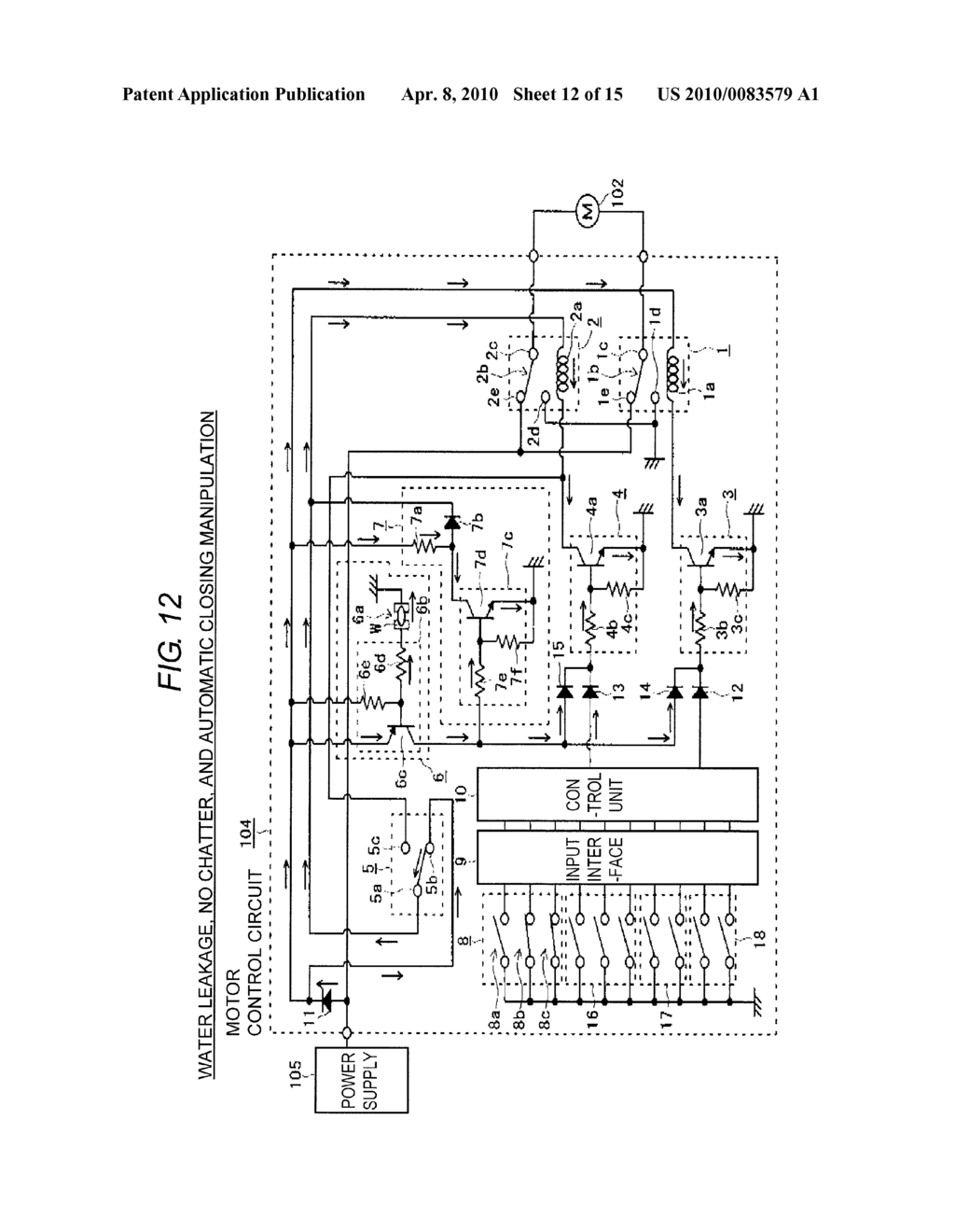 MOTOR CONTROL CIRCUIT AND POWER WINDOW DEVICE - diagram, schematic, and image 13