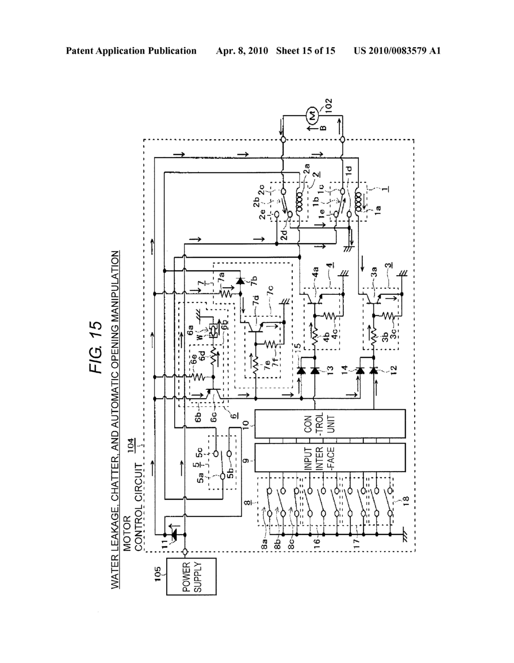 MOTOR CONTROL CIRCUIT AND POWER WINDOW DEVICE - diagram, schematic, and image 16