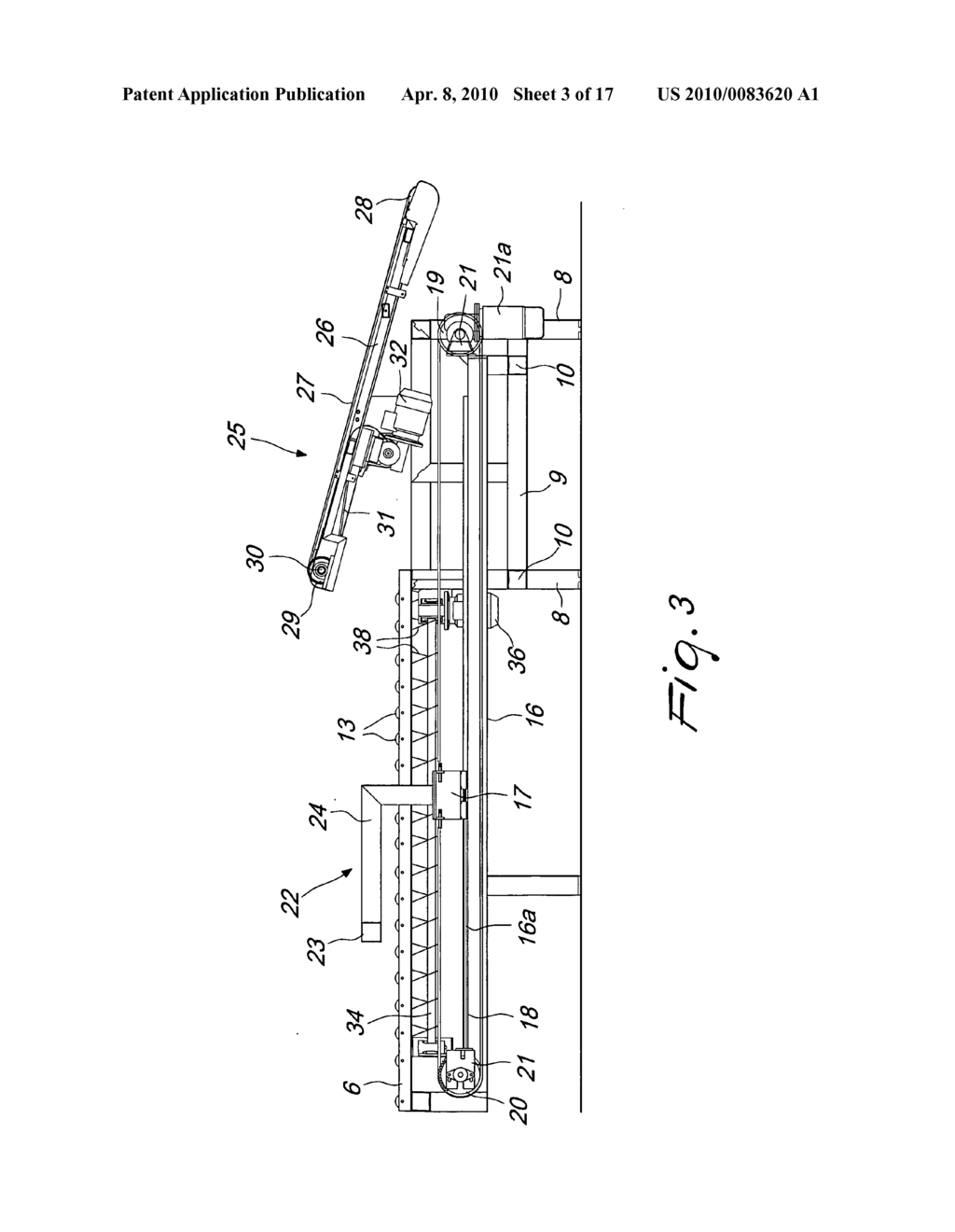 Method and apparatus for packaging a mattress in a package composed of multiple wrappings arranged one inside the other - diagram, schematic, and image 04