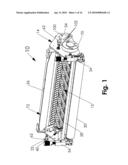 Grass Treatment Unit With Adjustable Hood and Grass Treatment Insert diagram and image