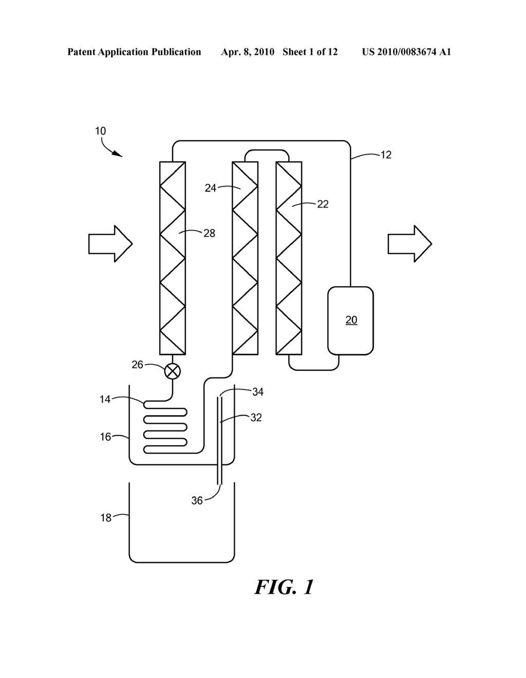 METHOD AND SYSTEM FOR WATER COOLED SUB-COOLER IN WATER PRODUCTION DEVICE - diagram, schematic, and image 02